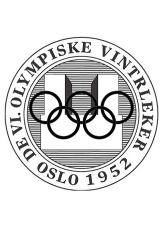 Olympics logo Oslo Norway 1952 summer